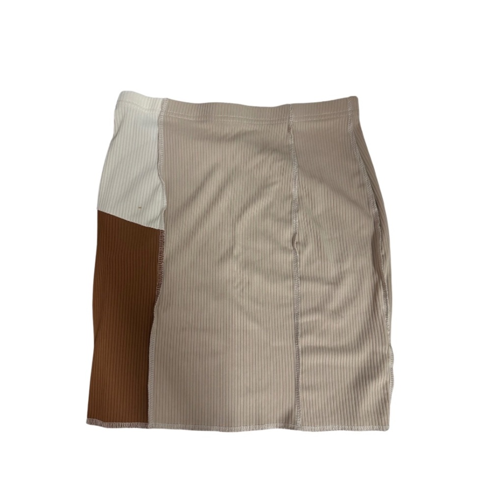 Trendy Brown Tone Skirt